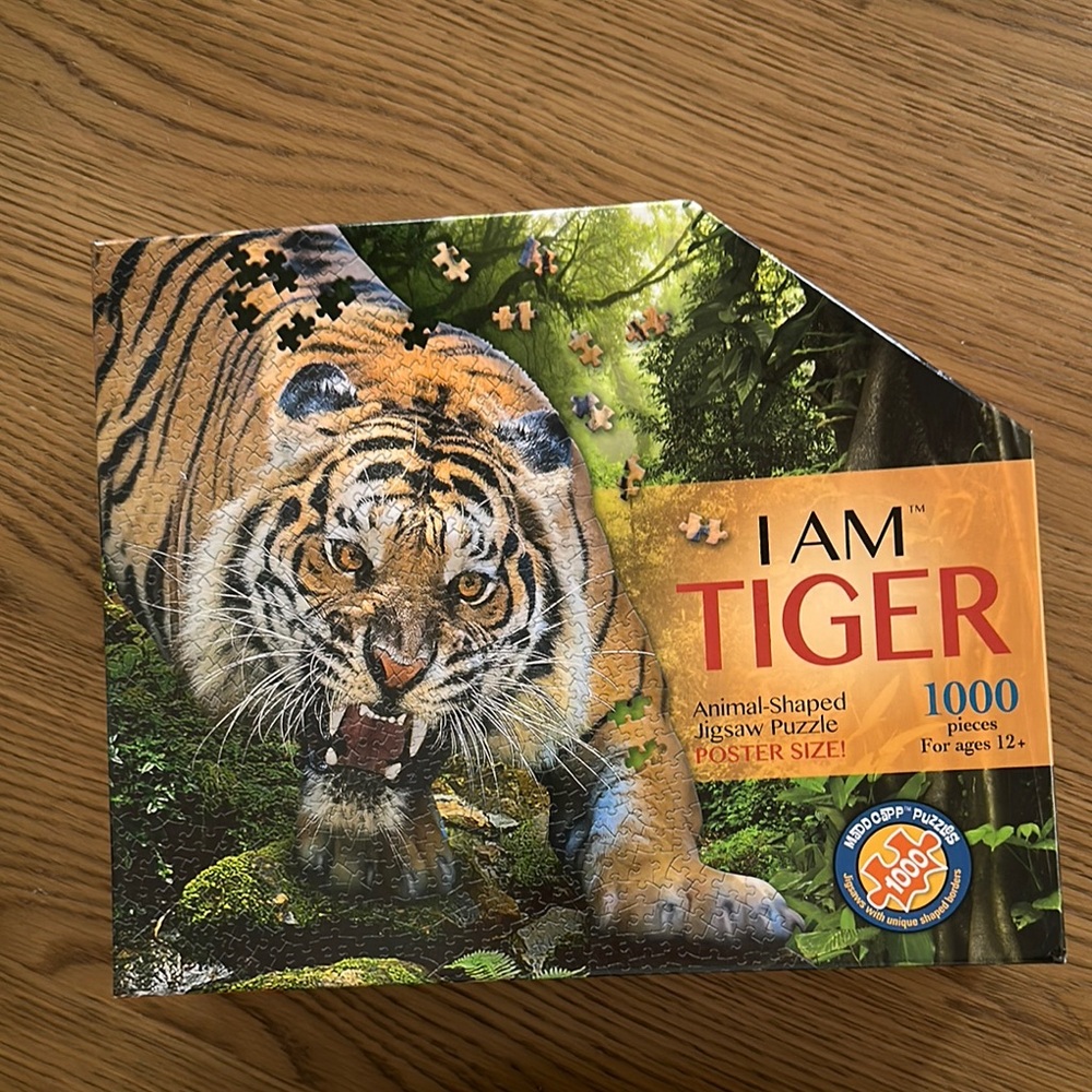 I Am Tiger Jigsaw Puzzle - 1000 Pieces